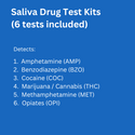 saliva drug 6 kits included