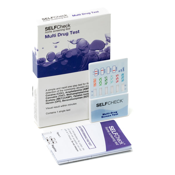 SelfCheck Multi Drug Test Urine Drug 100 Tests