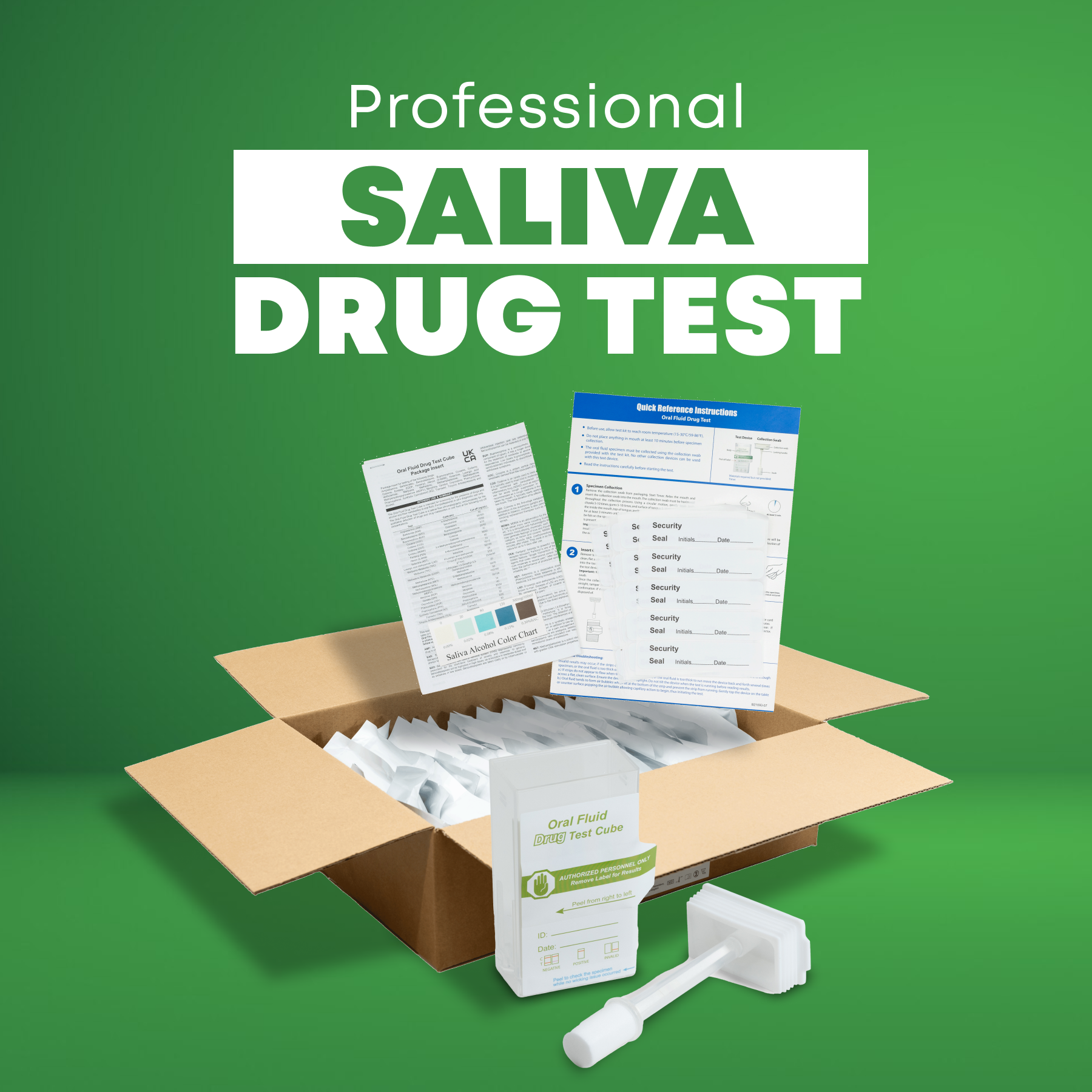 Saliva drug test