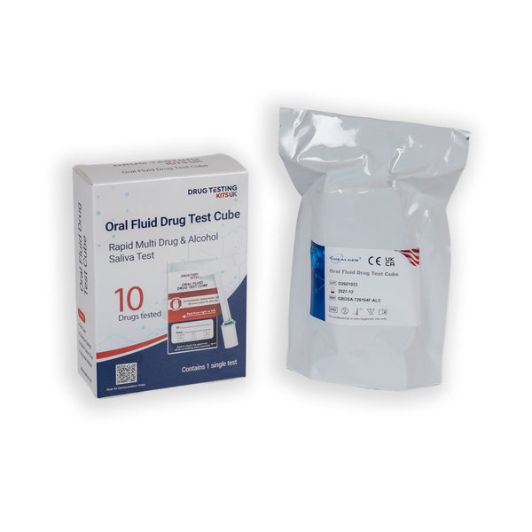 SelfTest Rapid Multi 10-in-1 Drug & Alcohol Saliva Test Kit