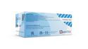 Omnitex Blue Nitrile Gloves Box of 200 Gloves
