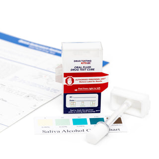 Rapid Multi 10 Drug & Alcohol Saliva Test Kit (100 Tests)