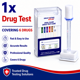 6 Panel Saliva Drug Test Kit (1 Test)