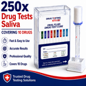 10 Panel Oral Fluid Drug Test Kit (250)