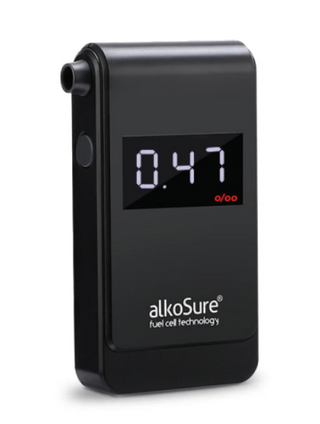 AlkoSure F22 Breathalyser with Fuel Cell Technology