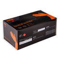 Guardian Supplies Orange Diamond Grip Nitrile Gloves 8.6g – Heavy-Duty, Latex-Free Box of 100