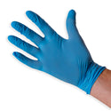 Guardian Supplies Blue Nitrile Medical Gloves 3.5g – Disposable, Latex-Free Box of 100