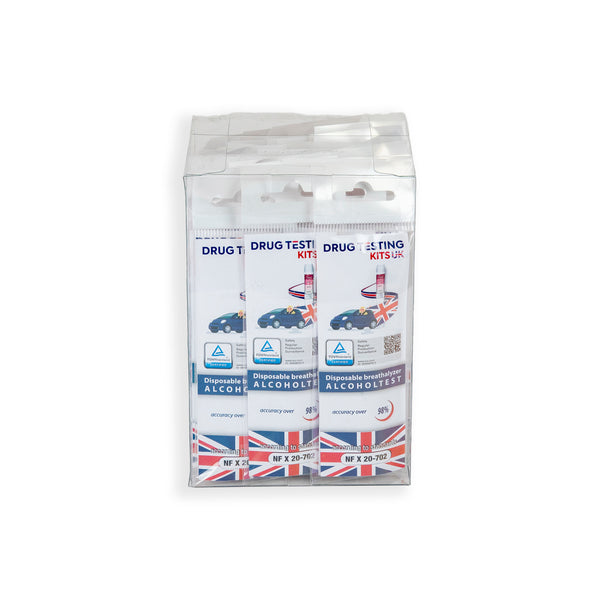 Multi Level Single Use Individually Packed Disposable Breathalyser Kits