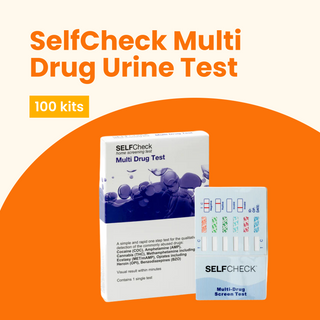 SelfCheck Multi Drug Test Urine Drug 100 Tests