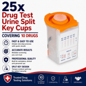 10 Panel Urine Drug Test Kit Split Key Cup